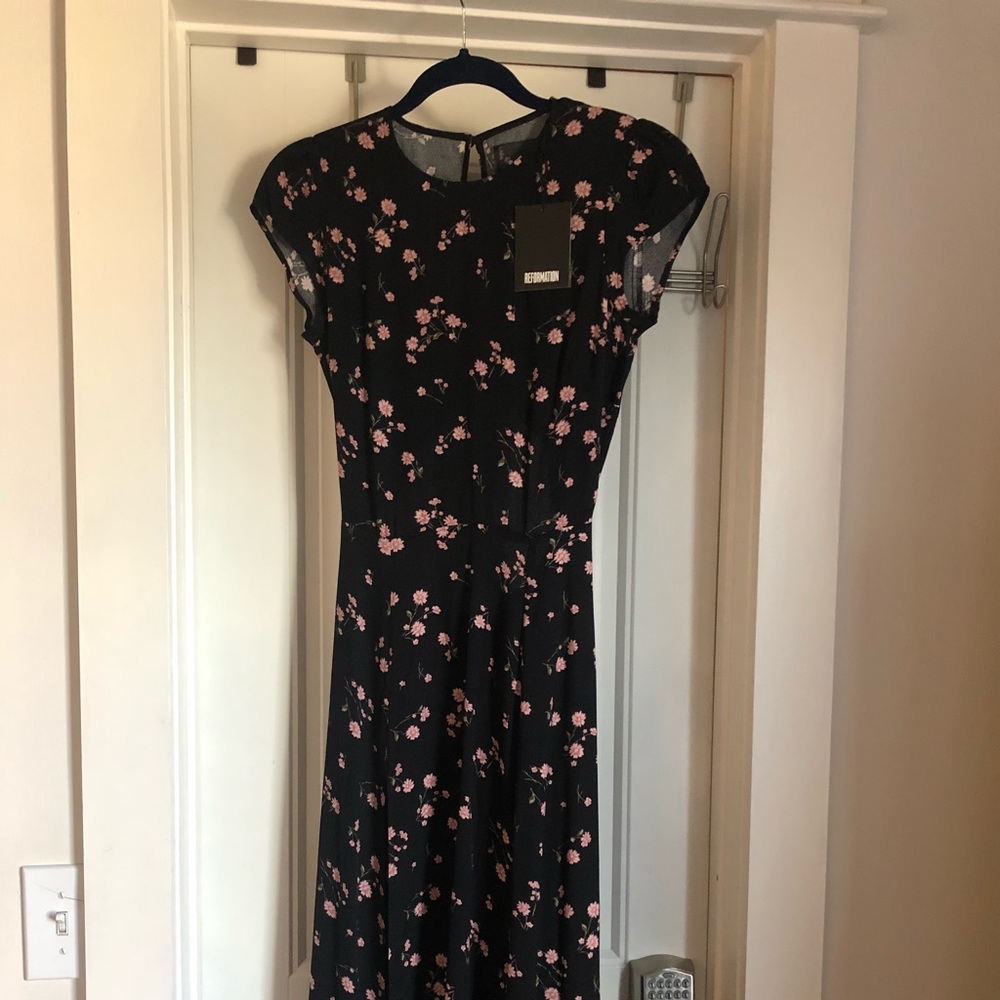 The Reformation , size 4 Gavin Dress brand new